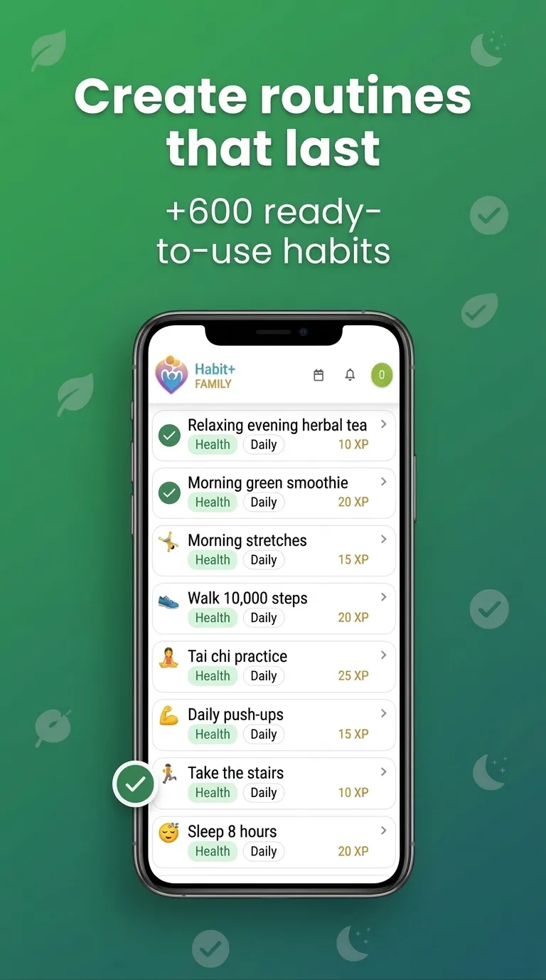 Rutine Familiale & Urmărirea Obiceiurilor Bune 1