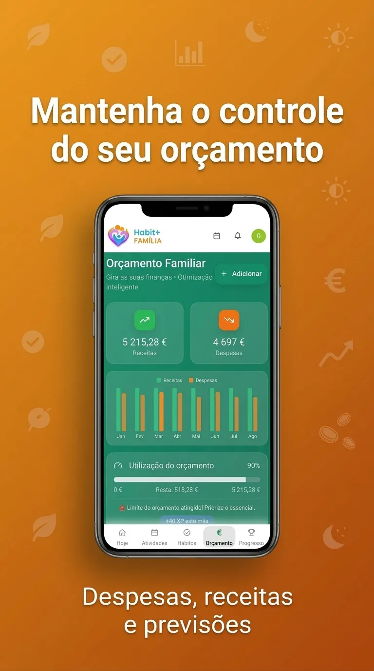 App Orçamento Familiar & Controlo Financeiro 1