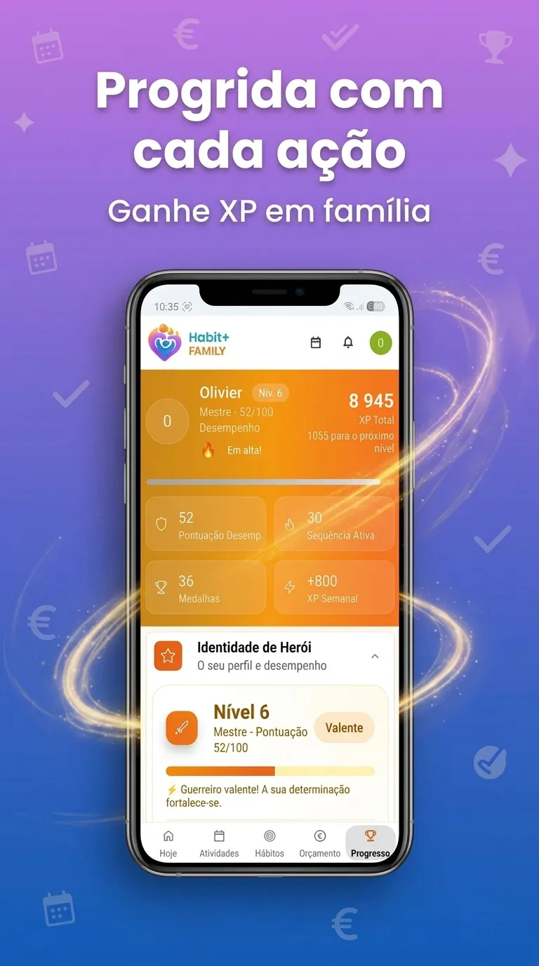 Estatísticas & Recompensas Familiares 1