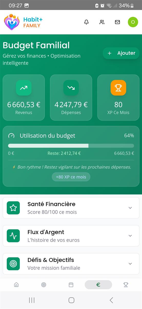 Contrôle du Budget Familial 1