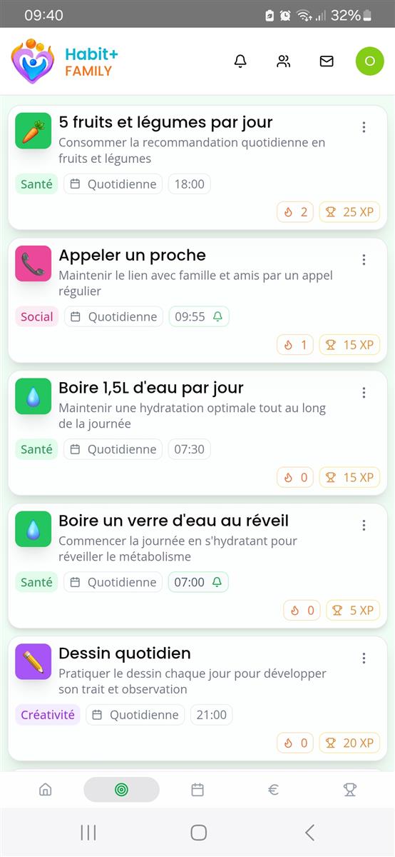 Routines Familiales & Bonnes Habitudes 2